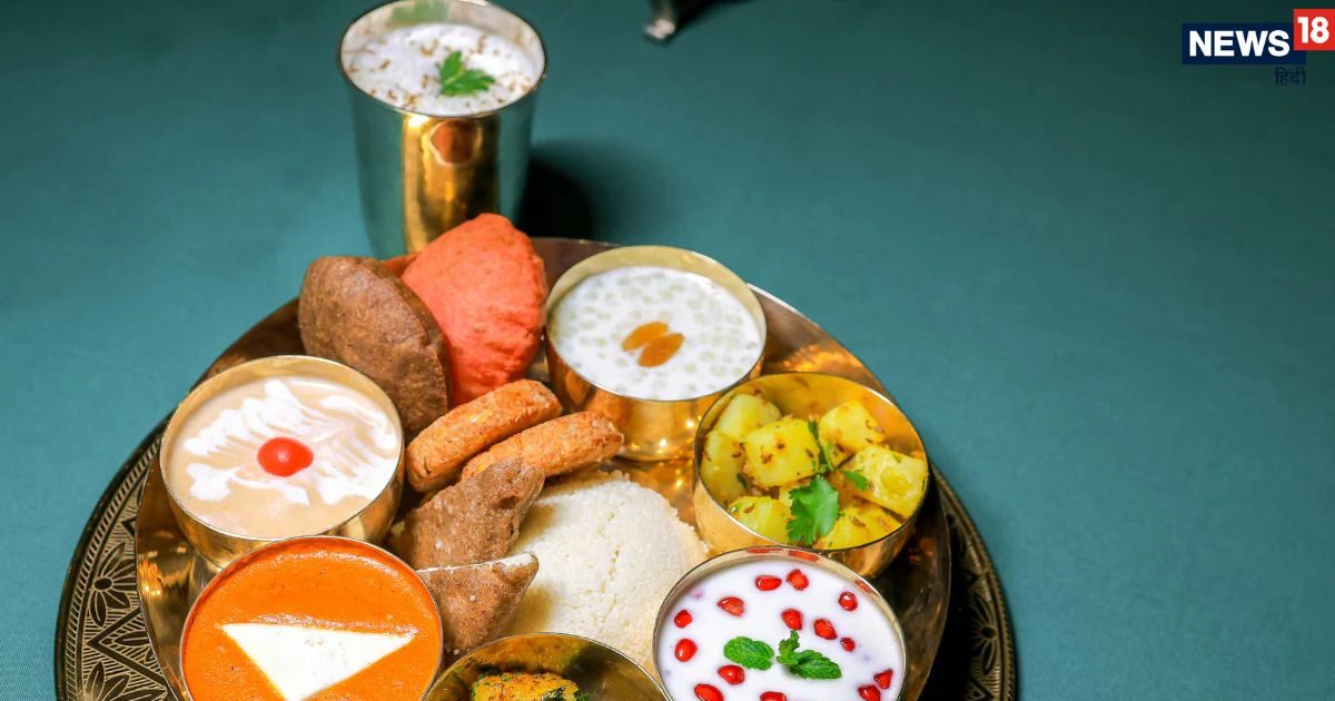 Sawan 2025 Second Somwar Special Veg Thali Recipe for Lord Shiva | Prepare like this on the second Monday of Sawan, both veg plate, Shiva and devotee should consume together