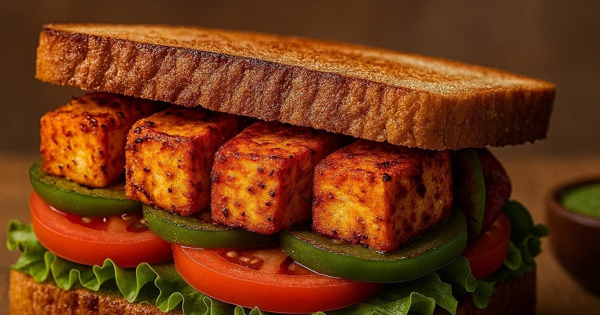 Paneer Tikka Sandwich Recipe. Paneer Tikka Sandwich Recipe