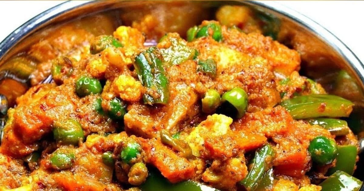 Easy method and ingredients of making dhaba mix vegetables.