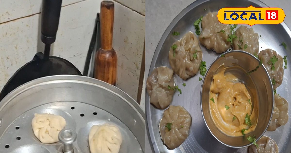 Momose Recipe: Make tasty momos and chutney easily at Delhi style home.