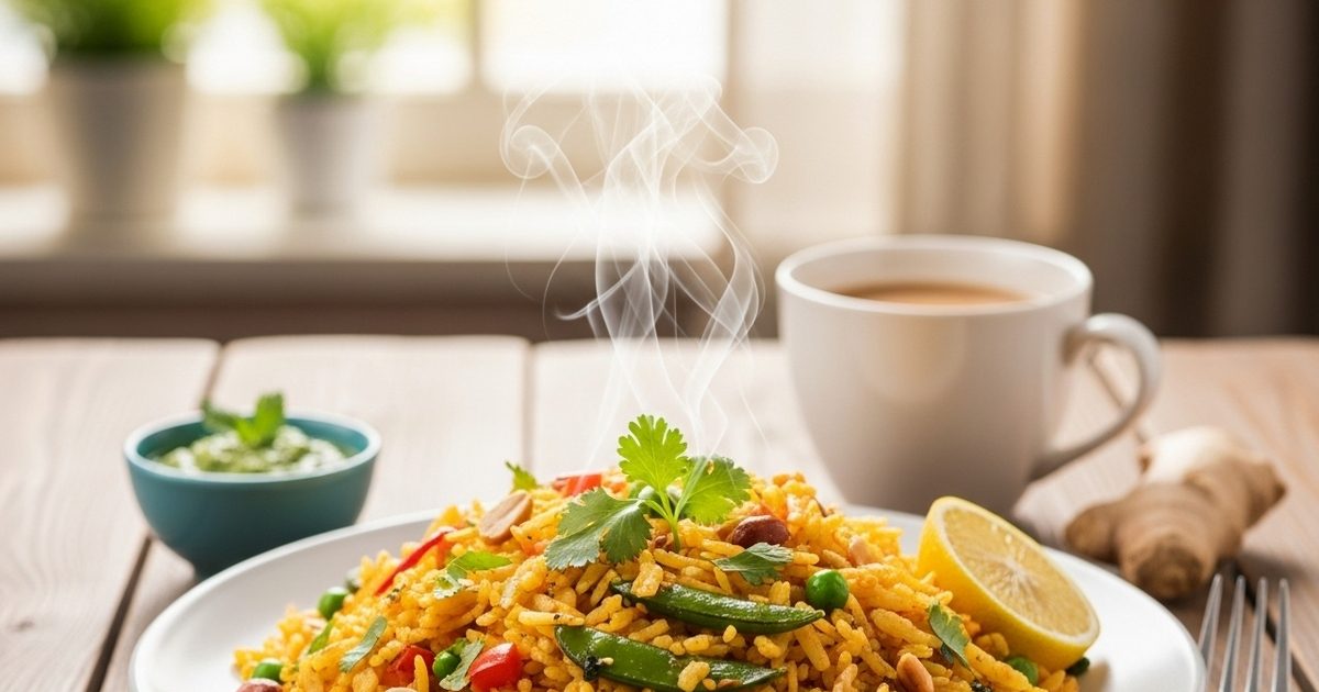 Poha Pulao Recipe. Poha casseric recipe