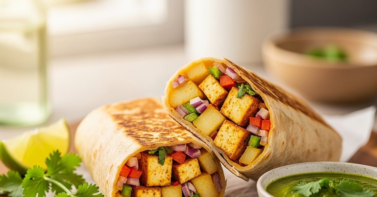 Easy Indian Breakfast Recipe. Easy Breakfast Recipe Tofu Potato Rap