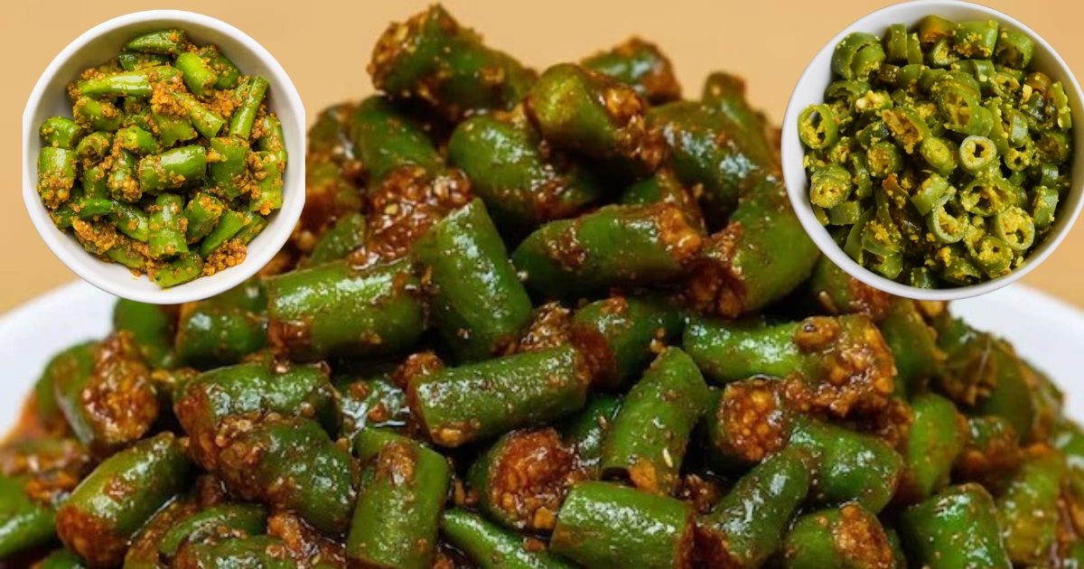 How to make spicy green chili pickle in 10 minutes. Green chili pickle recipe without vinegar and sunlight