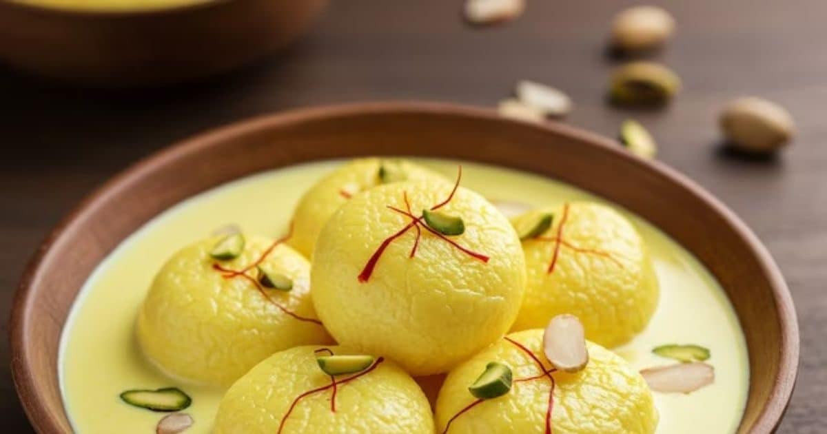 Make halwai style rasmalai at home, easy recipe