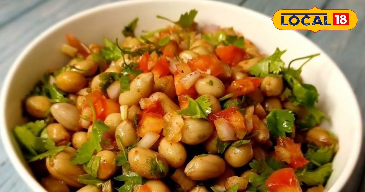 Moongfali Chaat Recipe: Ready in 2 minutes …. Try this healthy and spicy chaat, wonderful in taste, know easy recipe