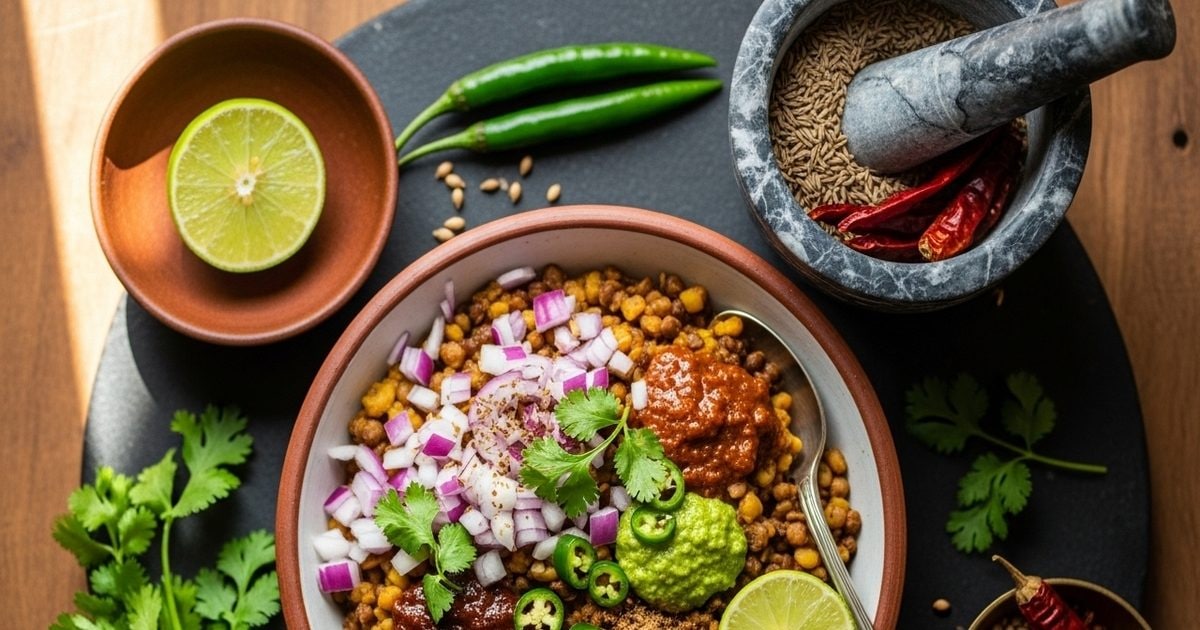 Muradabad Dal Chaat. Moradabad Dal Chaat Recipe